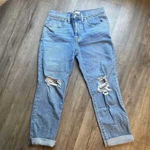 Madewell Roadtripper Slim Boyfriend Jeans